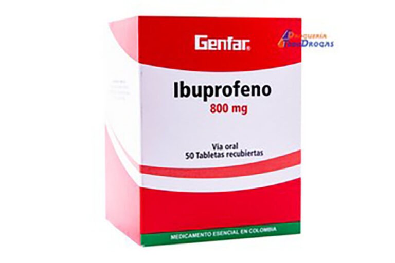 Ibuprofeno 800 Mg Blíster X 10 Tabletas (Genfar) - Mis Droguerías ...