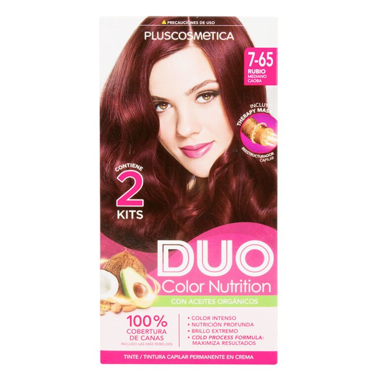 Tinte Duo Color Nutrition Rubio Medio Caoba #7-65 - Mis Droguerías ...